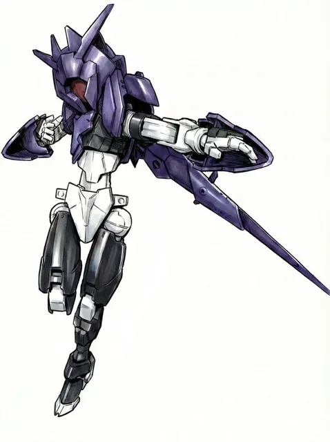 Minimalist white marker manga