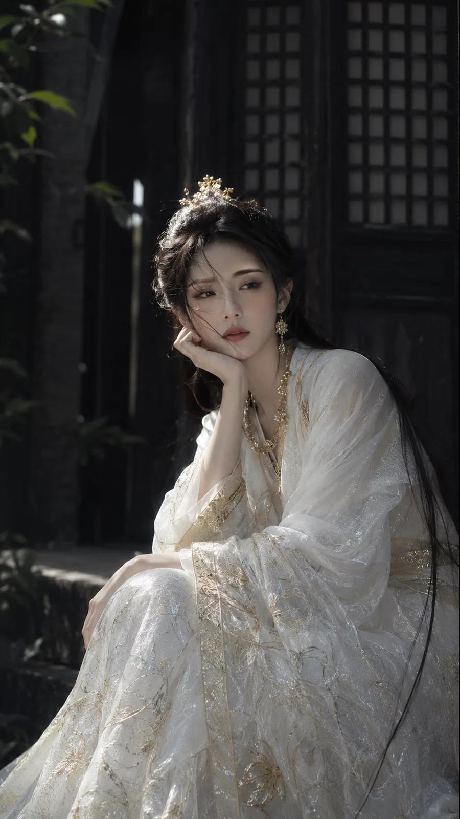 Warring states robe princess ancient portrait — Sonra