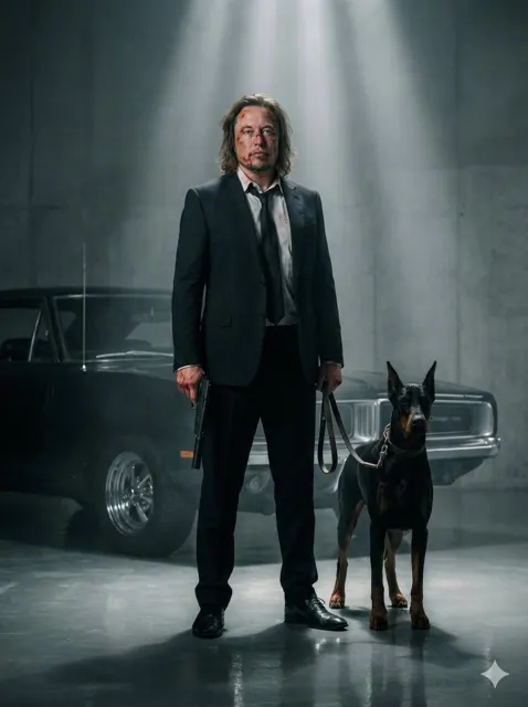 Ultimate noir hitman doberman