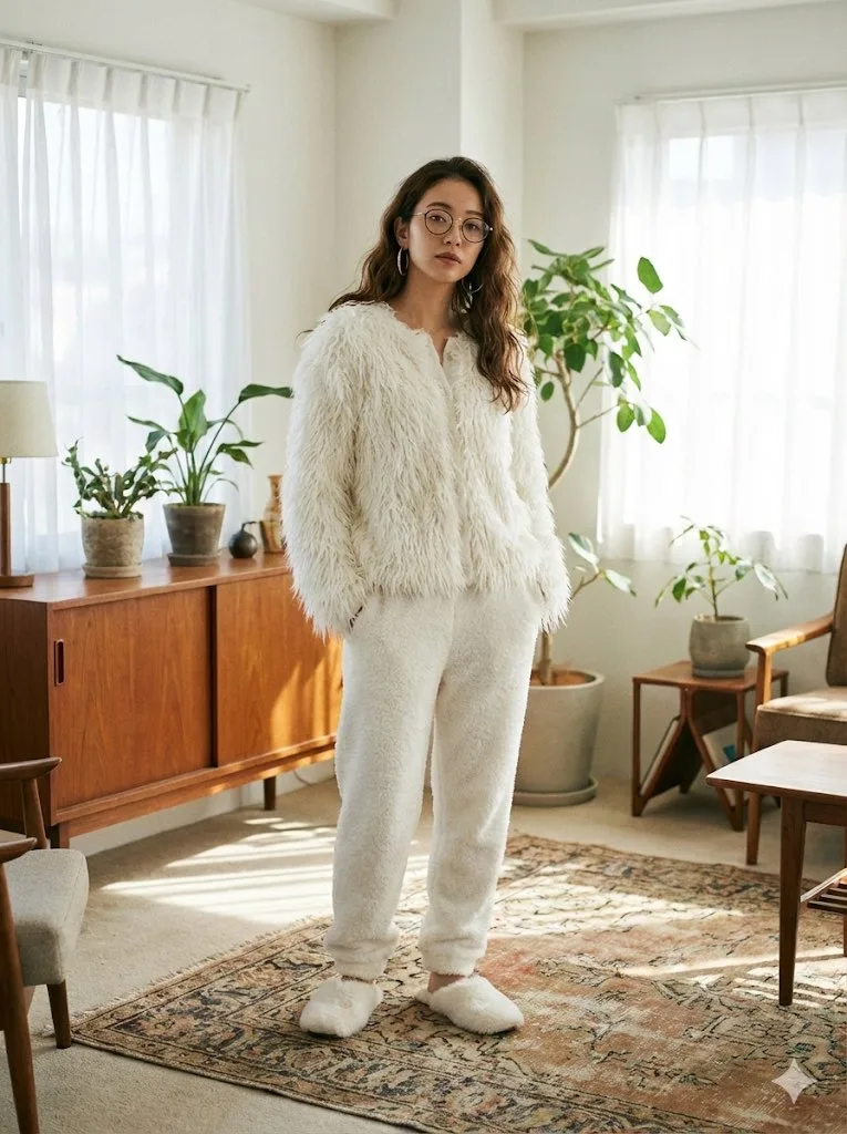 Ultimate fluffy long pile retro home — Sonra