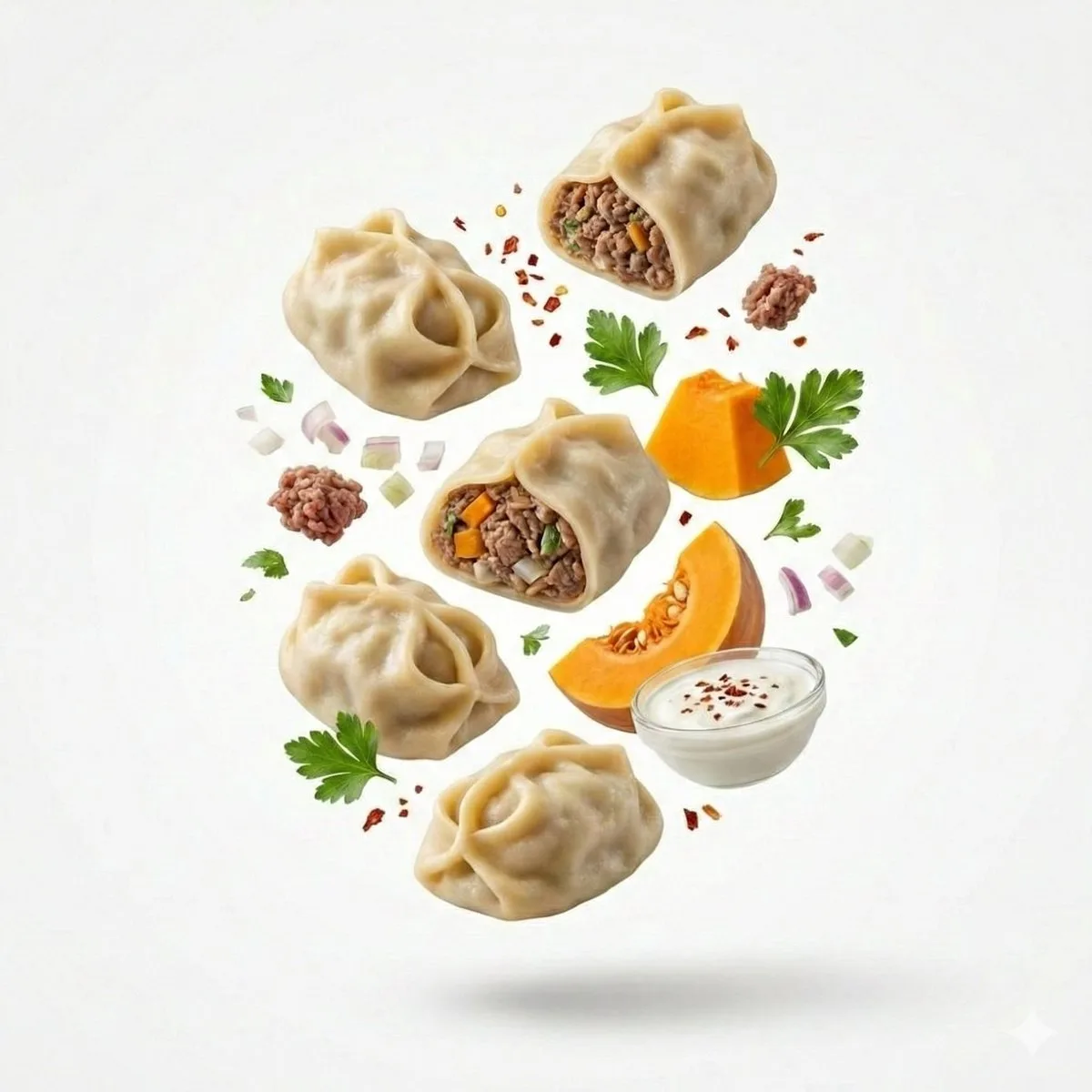 8k floating food commercial — Sonra
