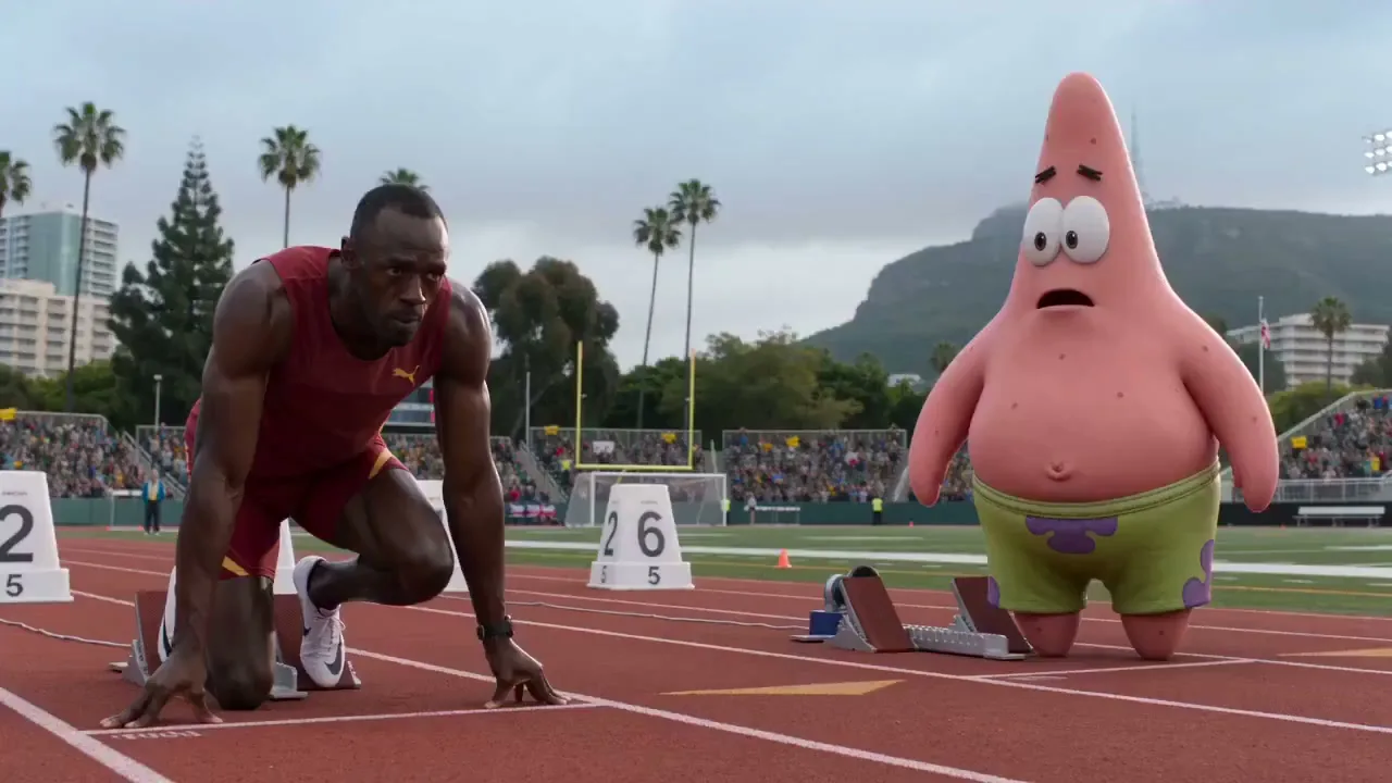 Patrick vs bolt epic race — Sonra
