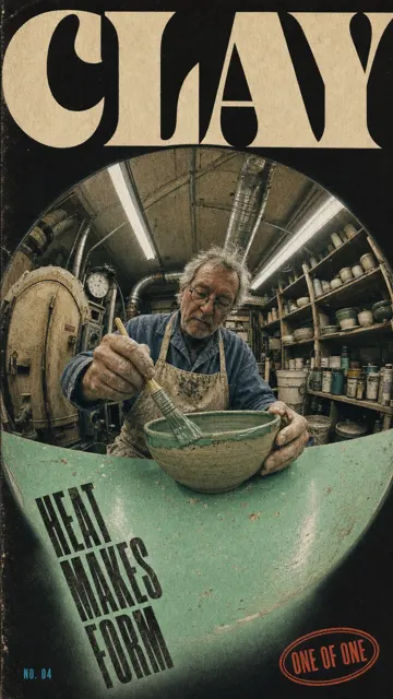 Gritty mint fisheye newsstand editorial