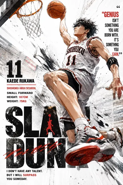 Anime style basketball player in boxing bg