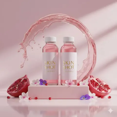 Luxury minimal beauty drink