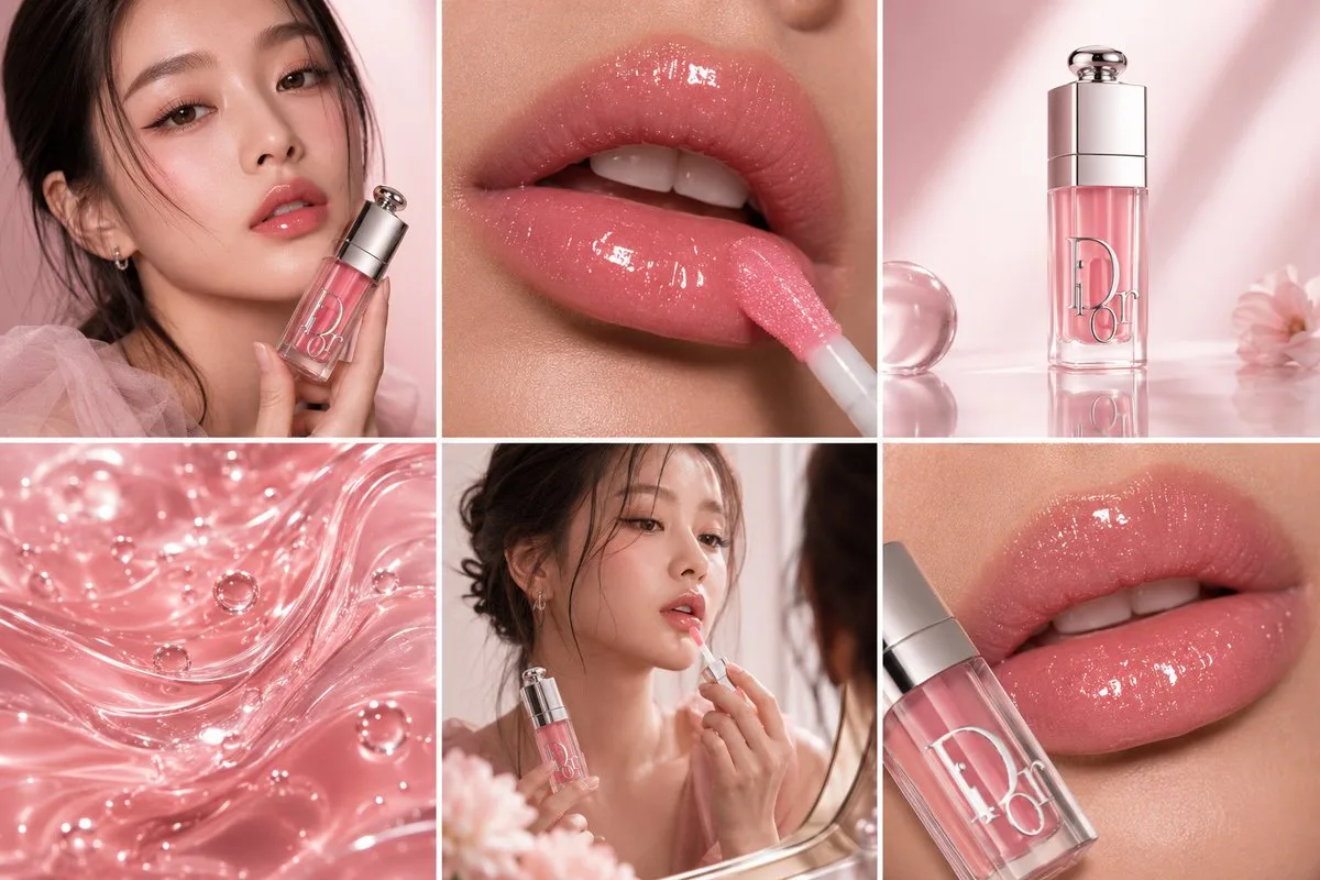 Dior glazed desire beauty campaign — After