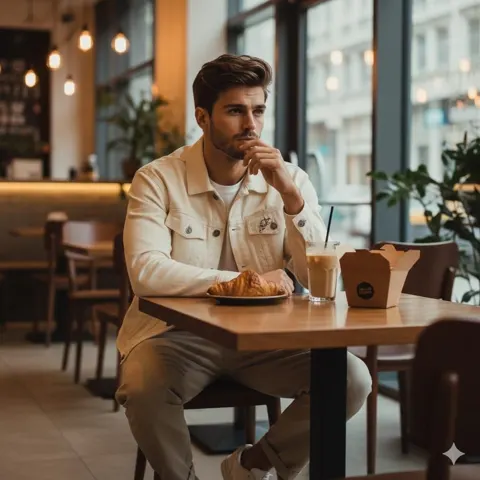 Modern cafe lifestyle