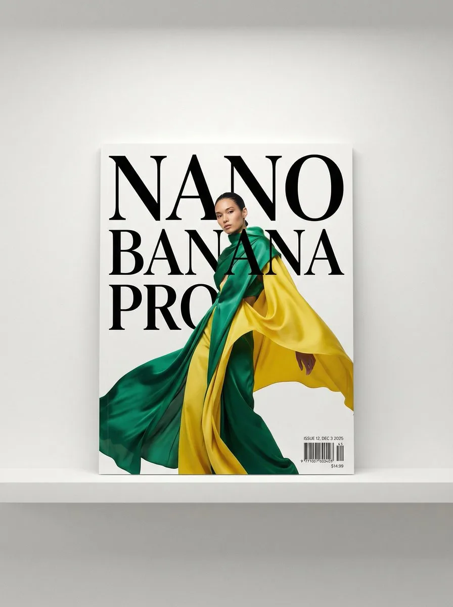 Banana yellow fashion cover — Sonra