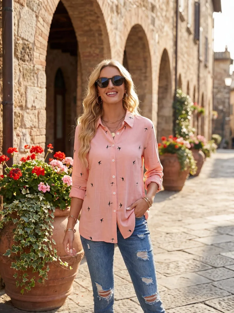 Warm european street fashion — Sonra
