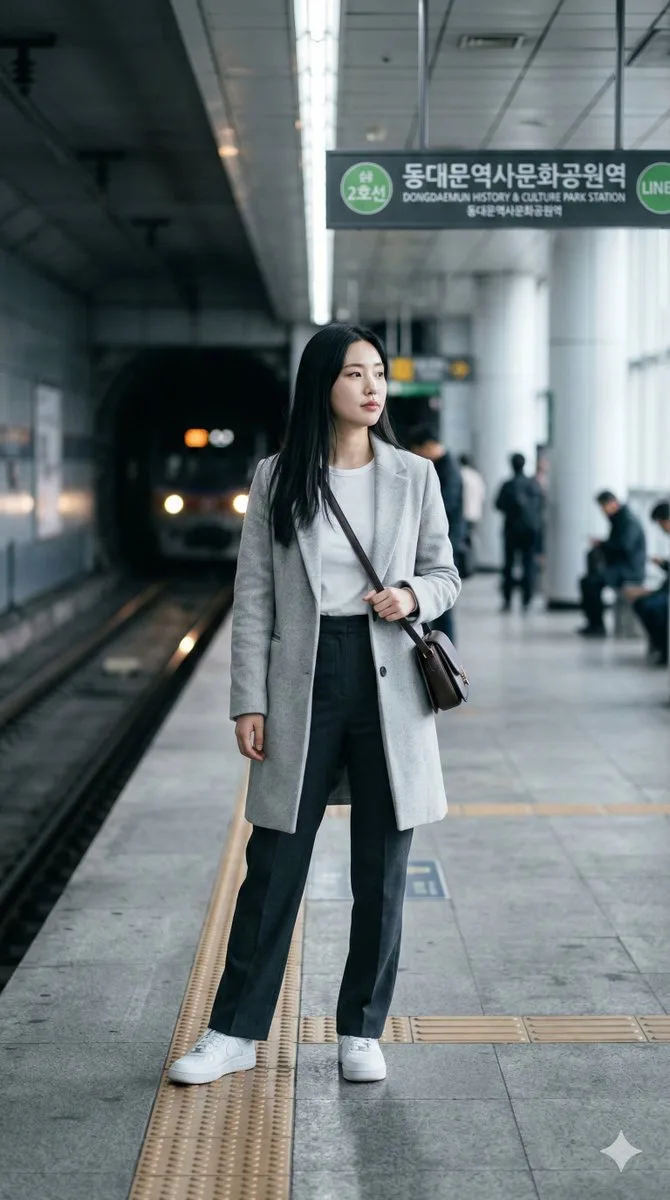 Korean subway morning light — Sonra