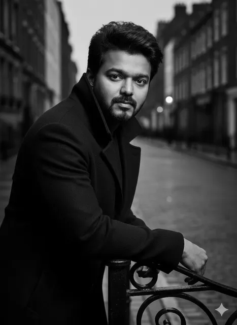 Noir fashion portrait