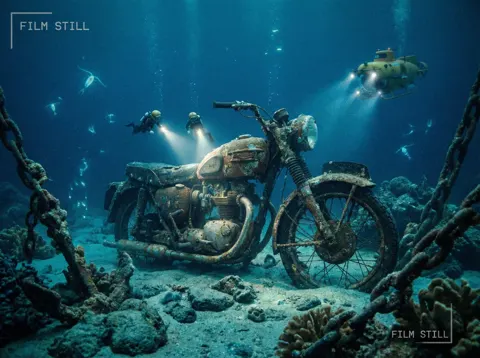 Deep sea mystery divers explore sunken relics