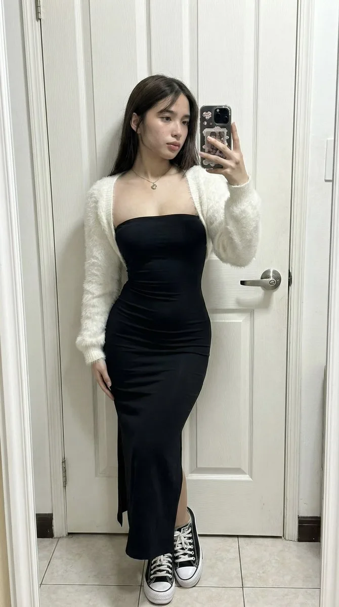 Iphone raw ultra wide mirror outfit — Sonra