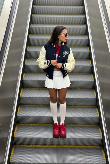 Top down escalator sweet spicy outfit