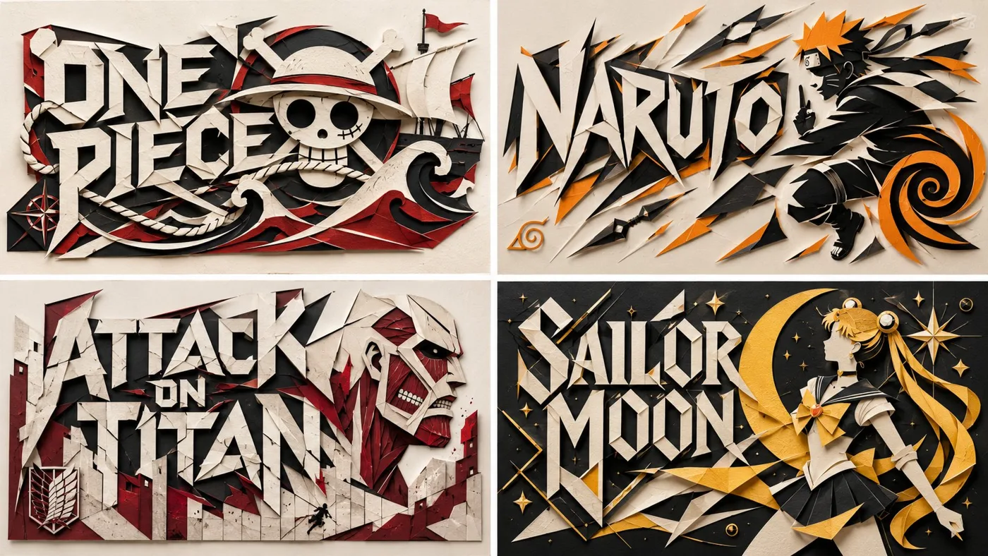Geometric paper cut poster design — Sonra