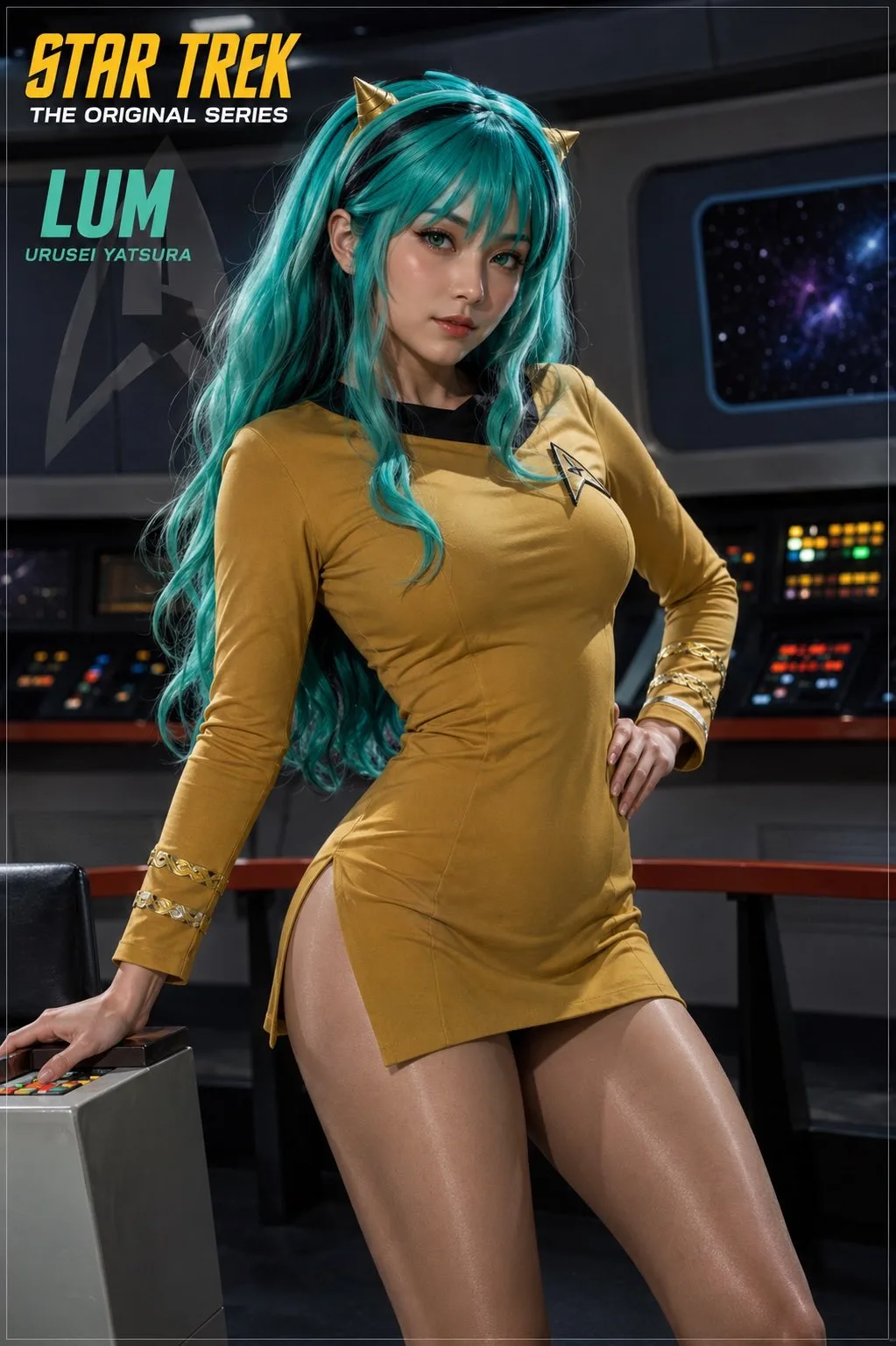 Star trek tos style character promotional poster — After