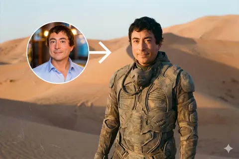 Dune wasteland desert portrait