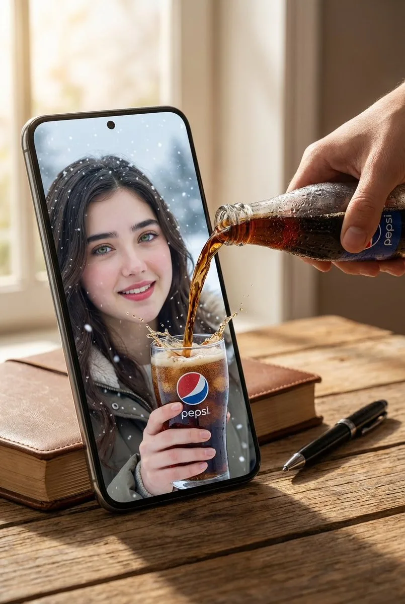 Interdimensional pepsi fantasy ad — After
