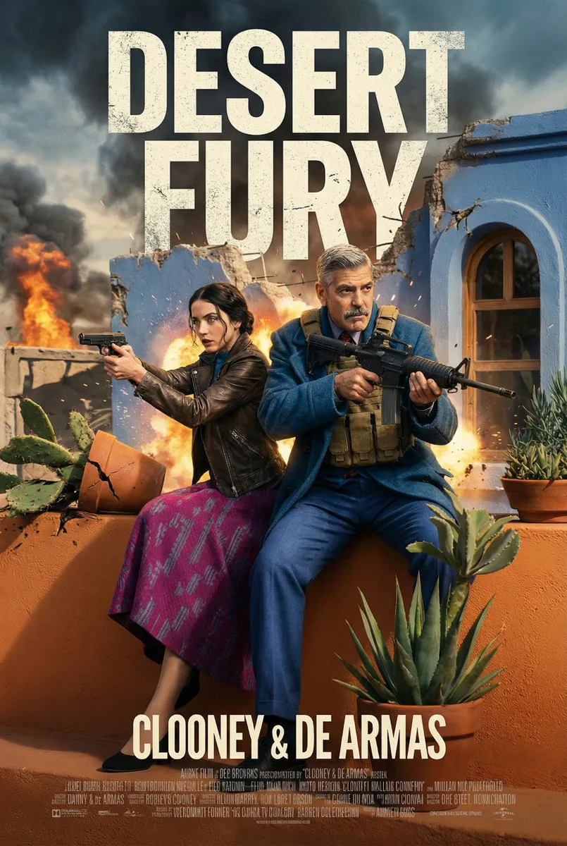 Hollywood blockbuster poster — After