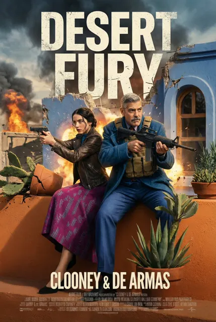 Hollywood blockbuster poster