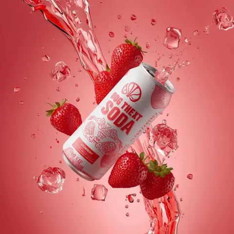 Dreamy zero gravity soda suspension