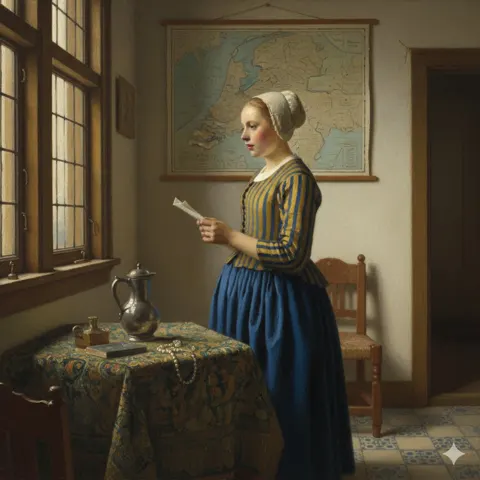 Vermeer style classical lighting