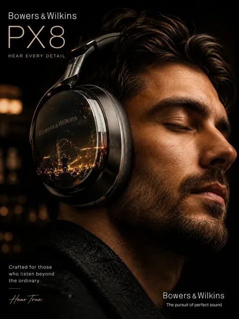Ultra premium cinematic product advertising poster