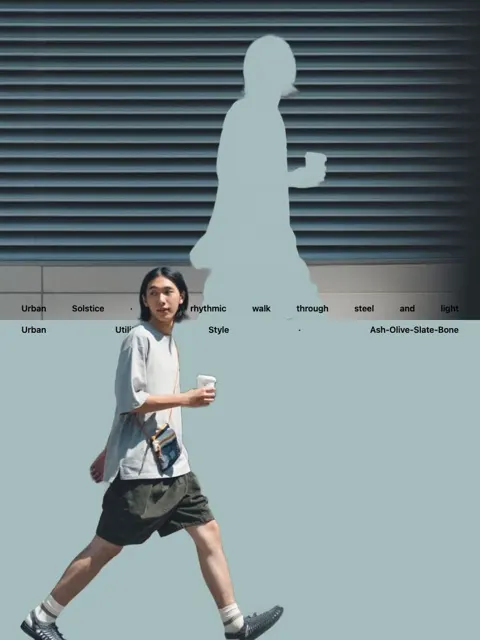 Urban minimalist streetwear editorial prompt