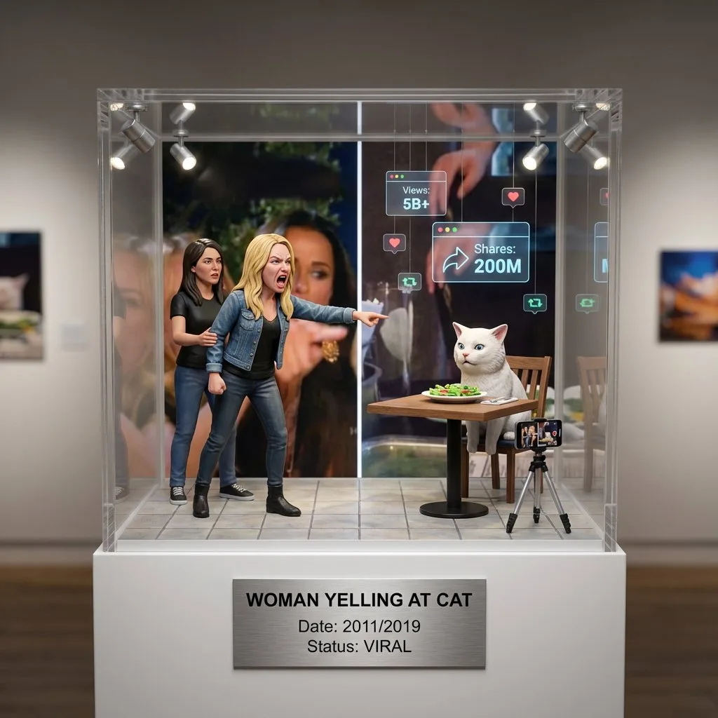 Meme culture miniature museum — Sonra