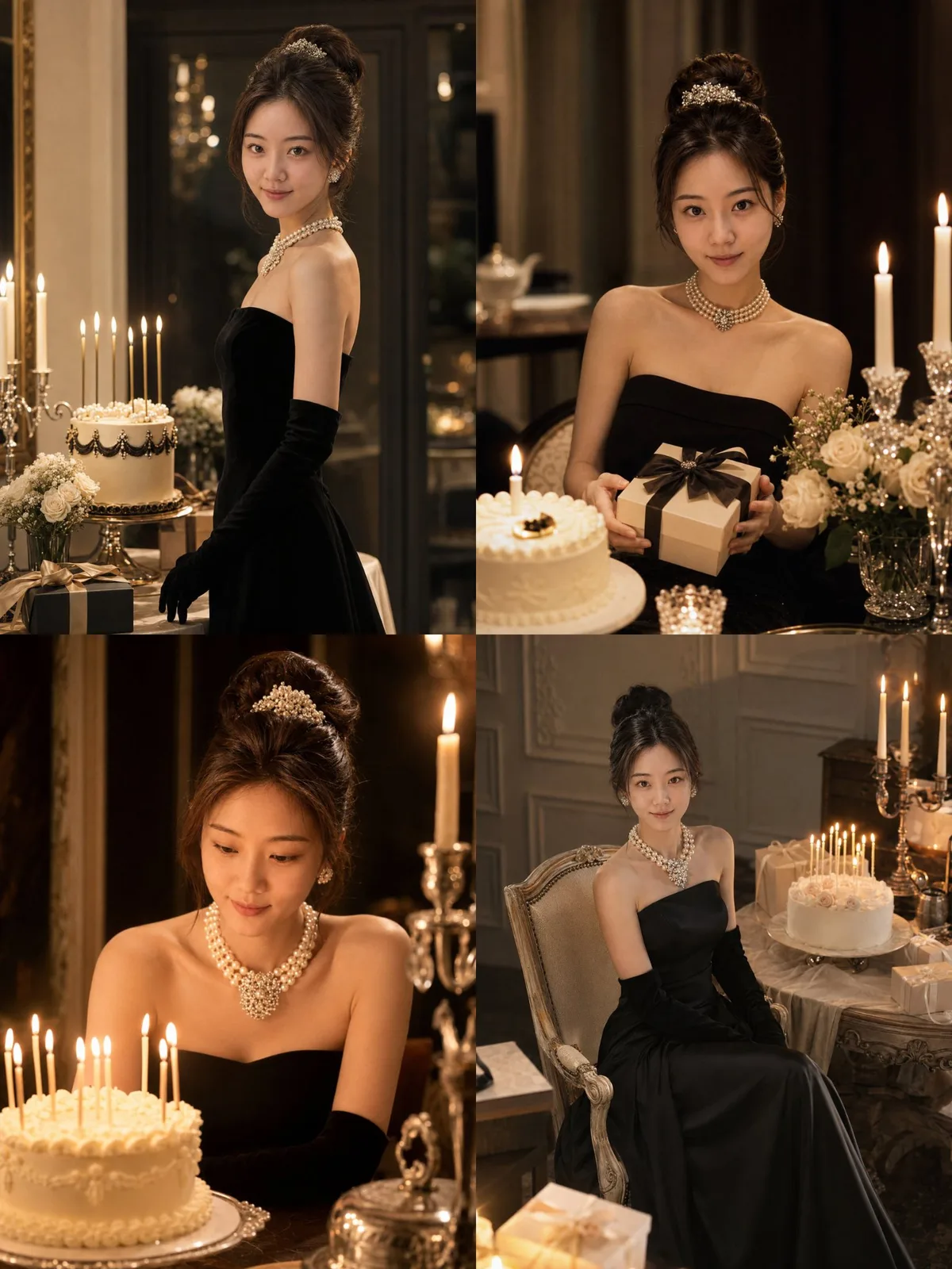 Hepburn style heiress birthday commemorative photoshoot — Sonra