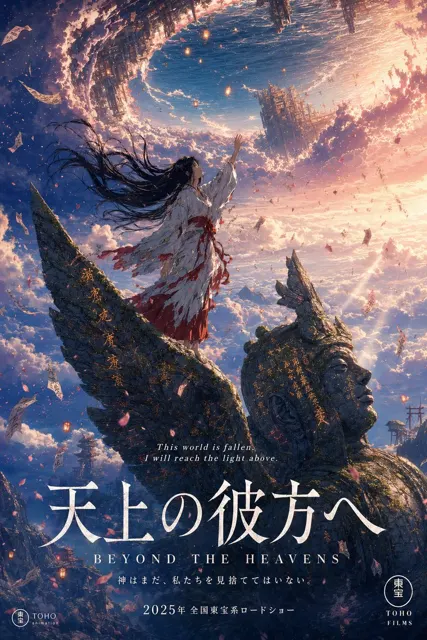 Falling colossus shrine maiden