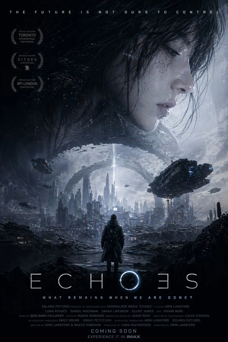 Epic sci fi movie poster — After