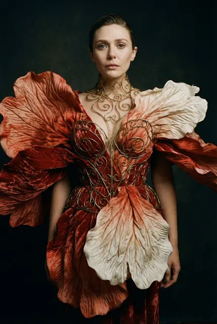 Botanical metamorphosis editorial