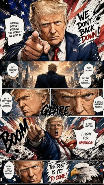 Create full page colored manga from photo