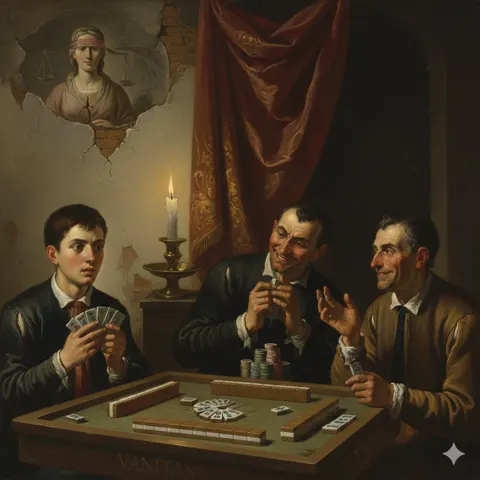 Baroque mahjong cheating