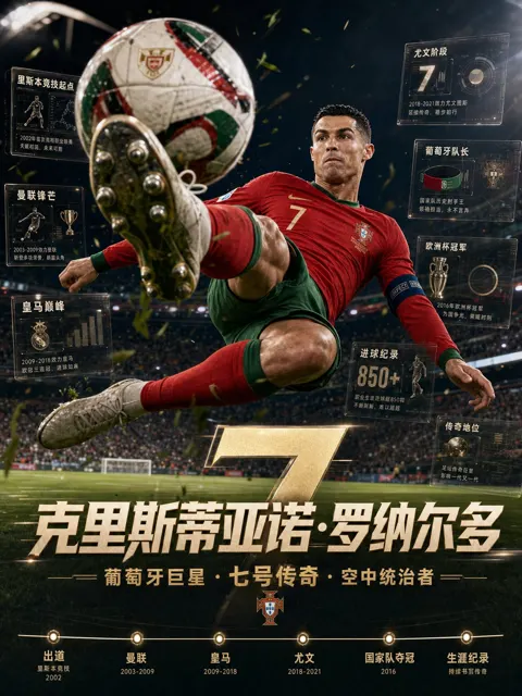 Football superstar out of frame archive poster