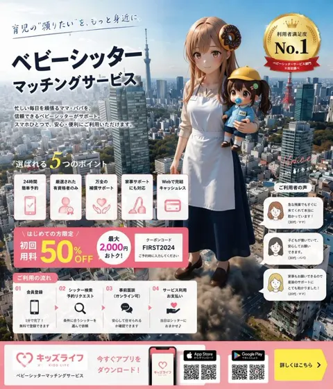 Perfect matching poster ad