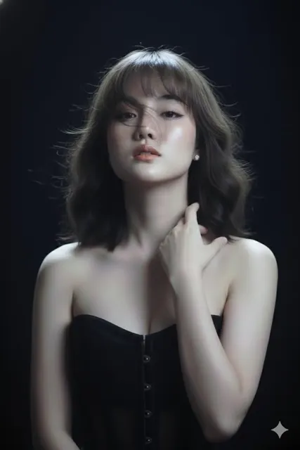 C drama aesthetic melancholic portrait