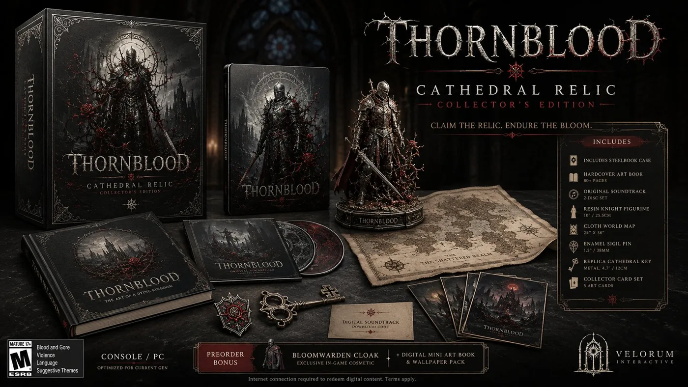 Collector edition game box set prompt template — After