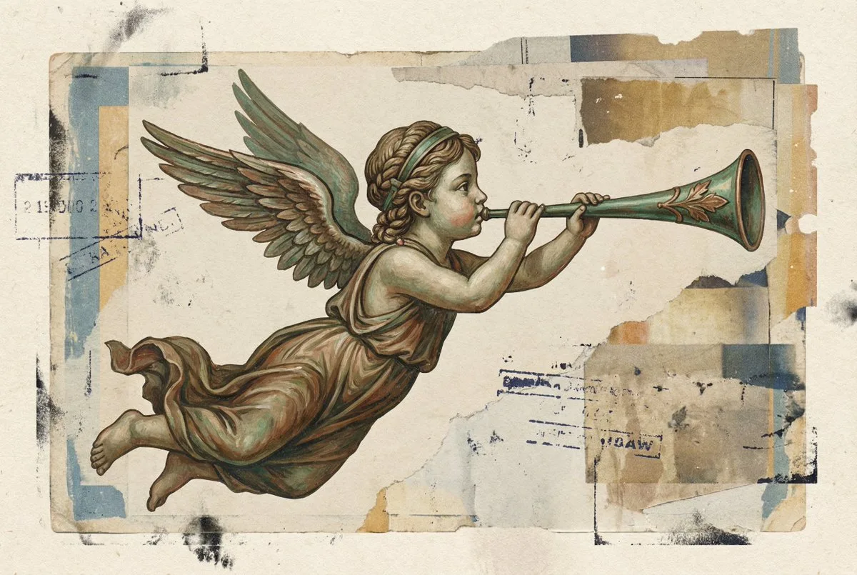 Flying angel classical horn — After