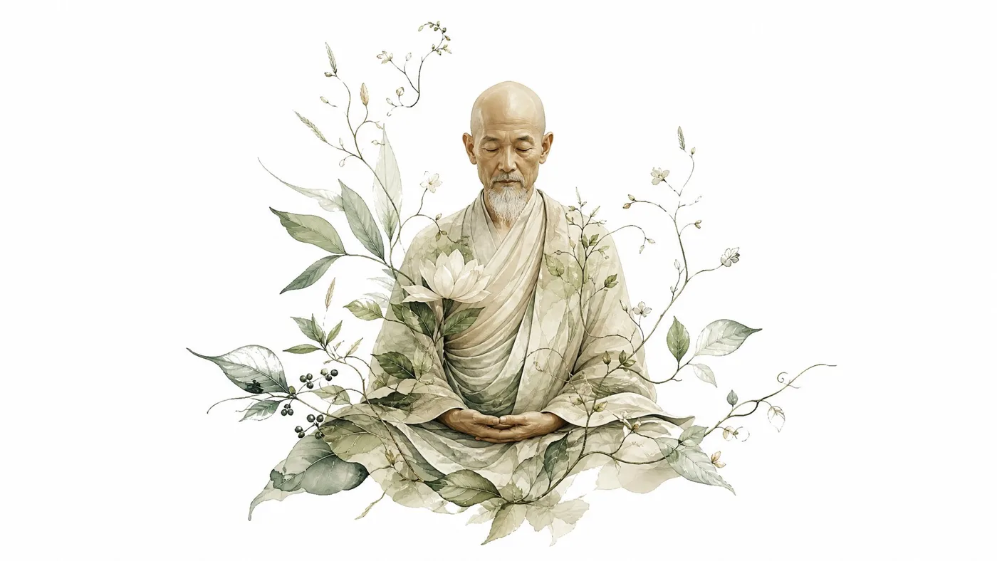 Subject botanical fusion minimalist art — Sonra