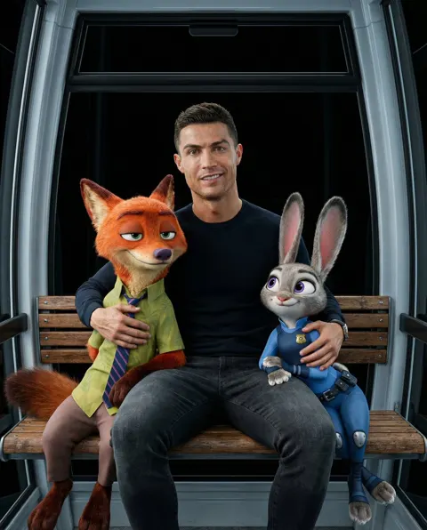 Cinematic ronaldo zootopia crossover