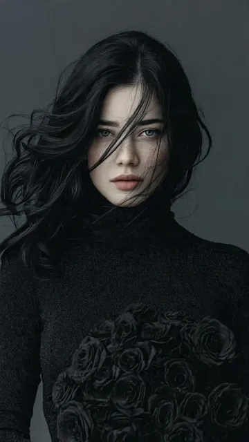 Dark romanticism haute couture