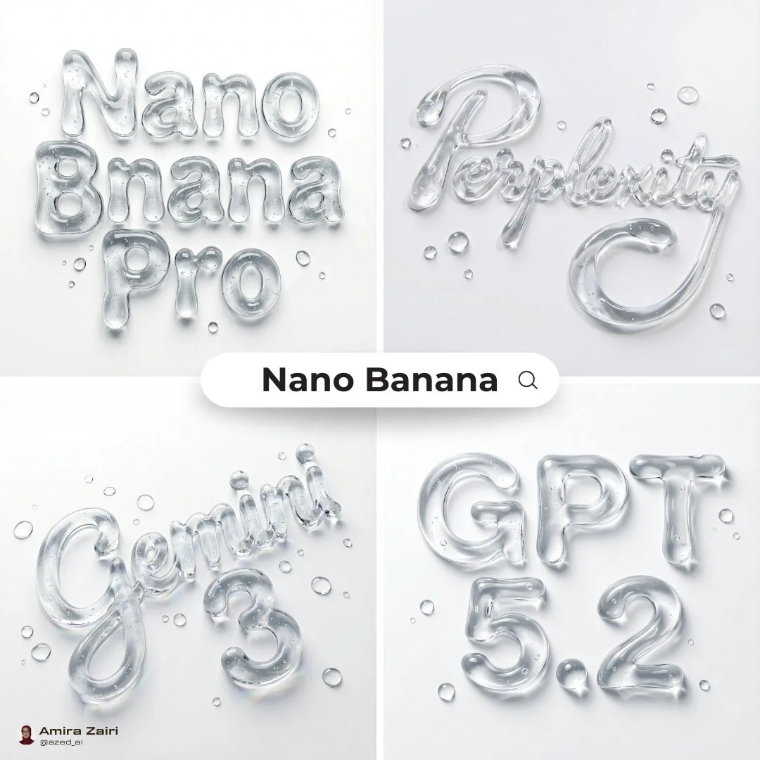 Abstract liquid typography — Sonra