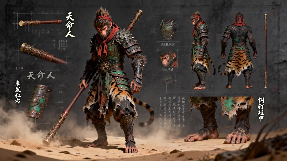 Dark wukong blueprint design — After