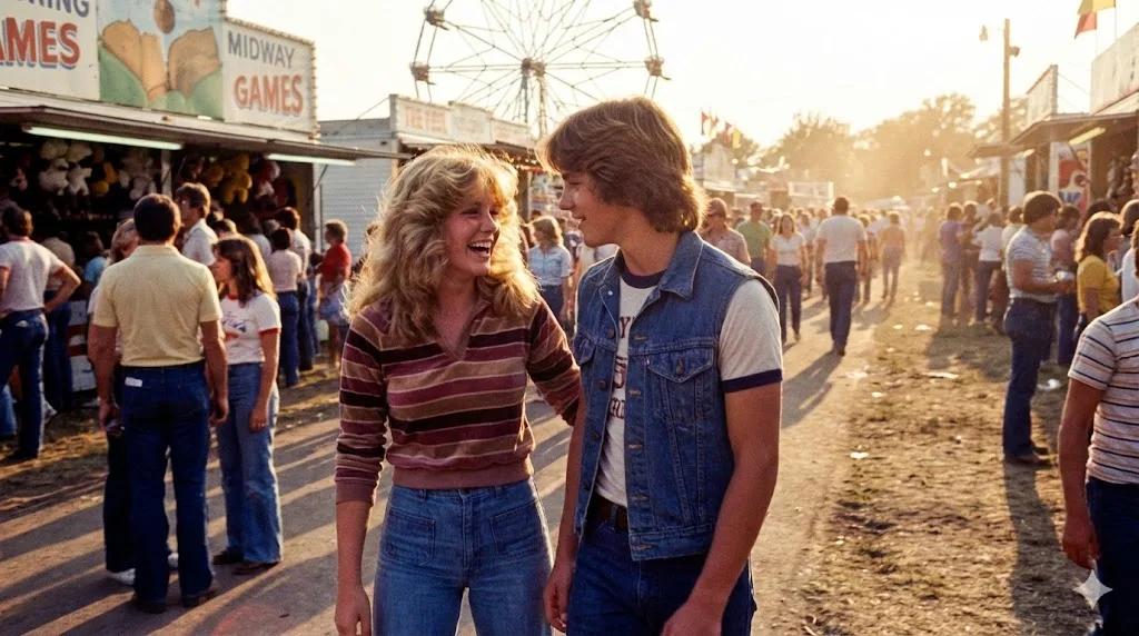 1979 county fair couple — After
