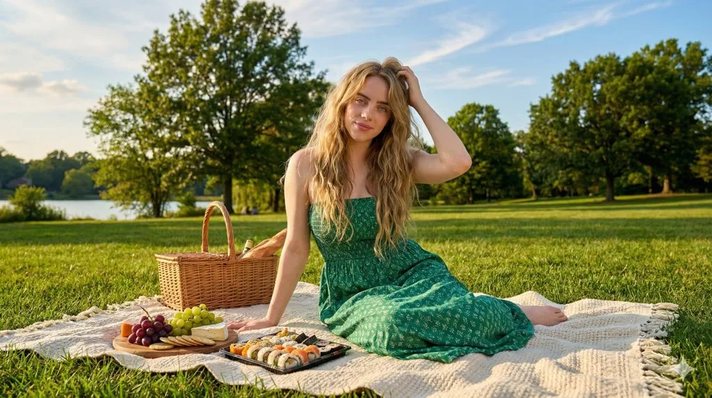 Billie sunny park picnic — Sonra
