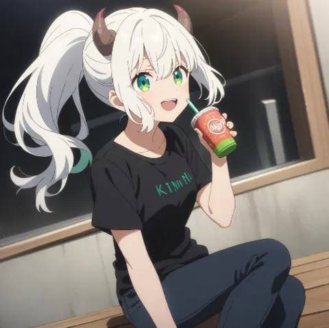 Favorite character drinking