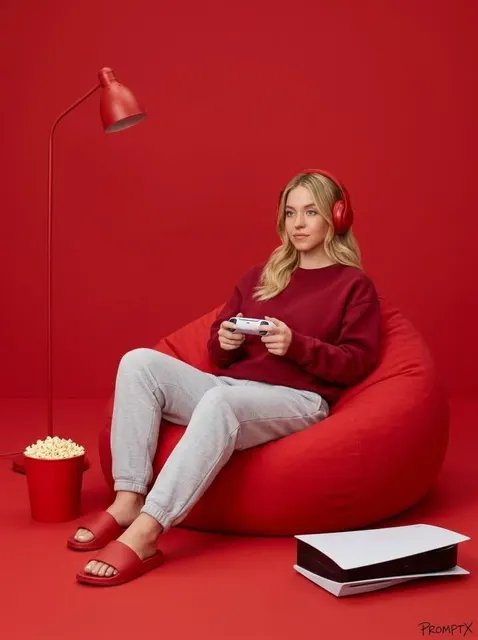 8k minimalist red room gaming god