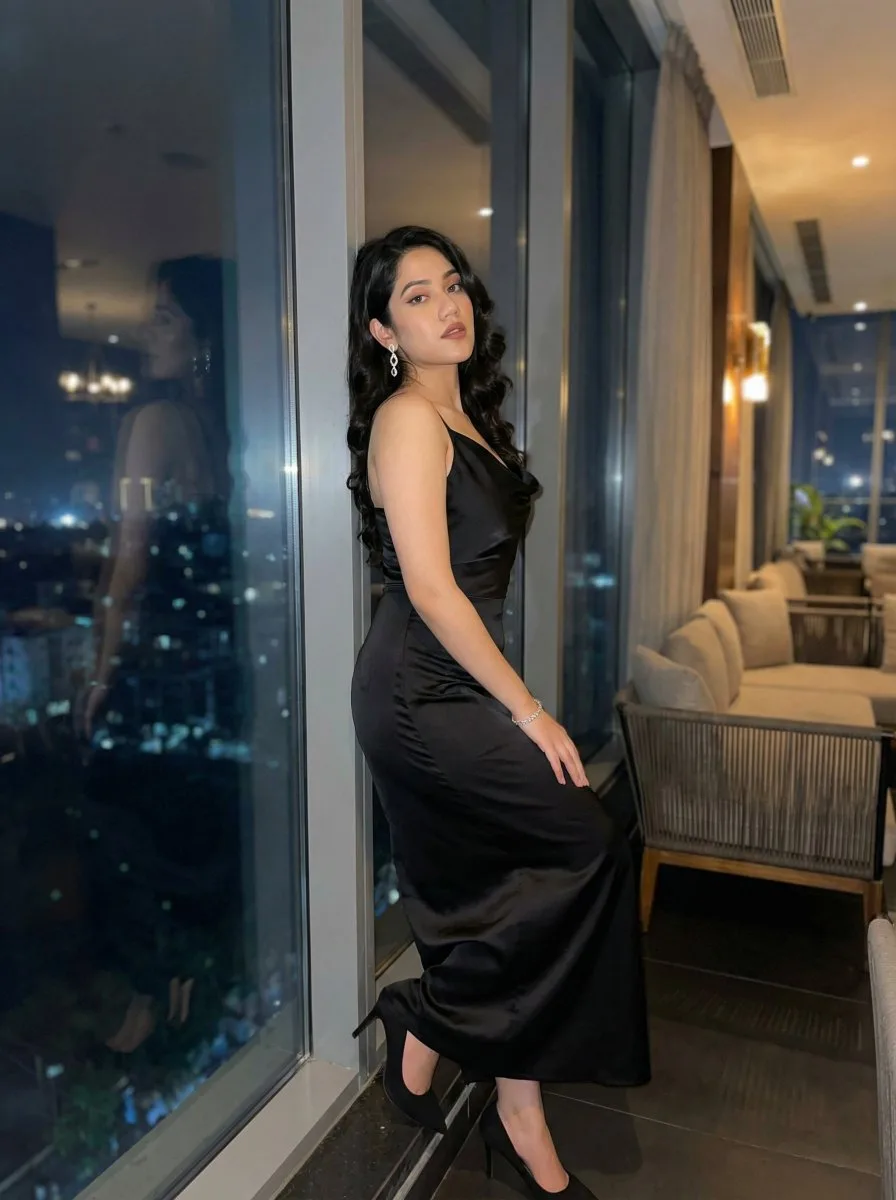 Midnight glamour portrait — After